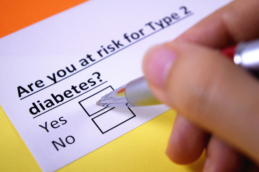 What are the chances of me developing type 2 diabetes?